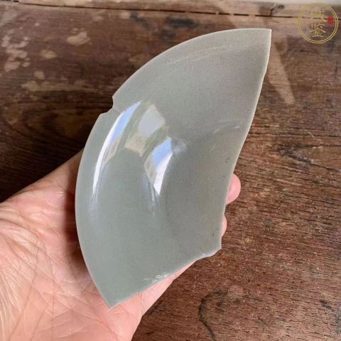 古玩陶瓷南宋精品龍泉窯青釉蓮瓣紋洗標本拍賣，當前價格299元