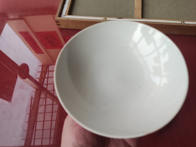 古玩陶瓷創匯期**紅釉高足供碗一對拍賣,當前價格188元