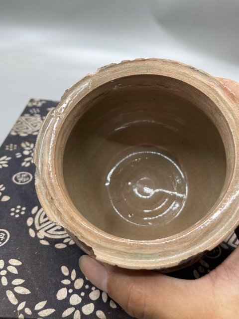 古玩陶瓷攪胎釉罐拍賣，當前價格500元