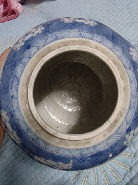 古玩陶瓷青花博古圖蓋罐拍賣，當前價格2800元