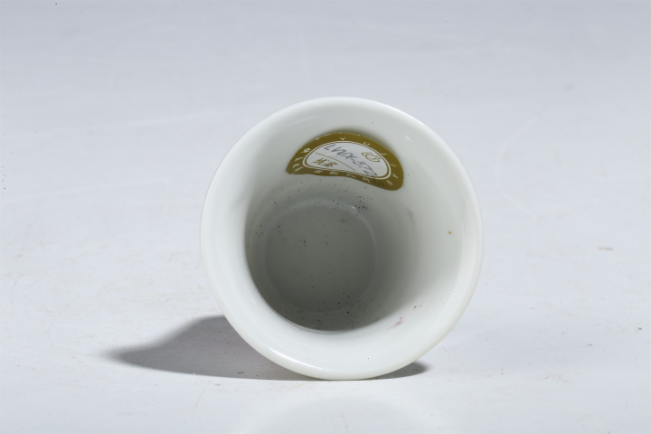 古玩陶瓷民國·胭脂紅山水人物紋馬蹄杯一組四只拍賣,當前價格2980元