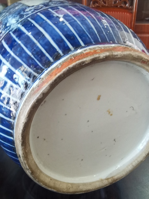 古玩陶瓷青花花鳥紋棒槌瓶拍賣，當前價格16000元