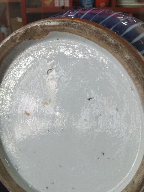 古玩陶瓷青花花鳥紋棒槌瓶拍賣，當前價格16000元