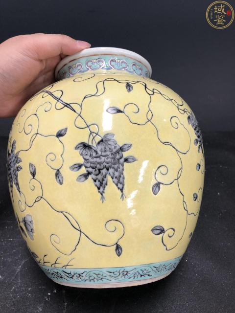 古玩陶瓷大雅齋風(fēng)格黃地墨彩花鳥紋尊拍賣,當(dāng)前價格3500元