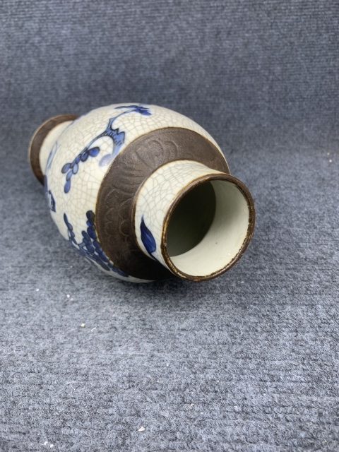 古玩陶瓷哥釉青花人物蓋瓶拍賣,當前價格3288元