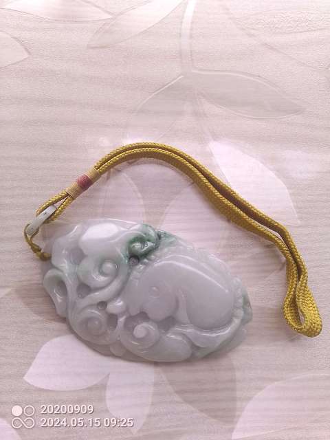 古玩玉器天然翡翠“魚如意”把件拍賣,當(dāng)前價(jià)格580元