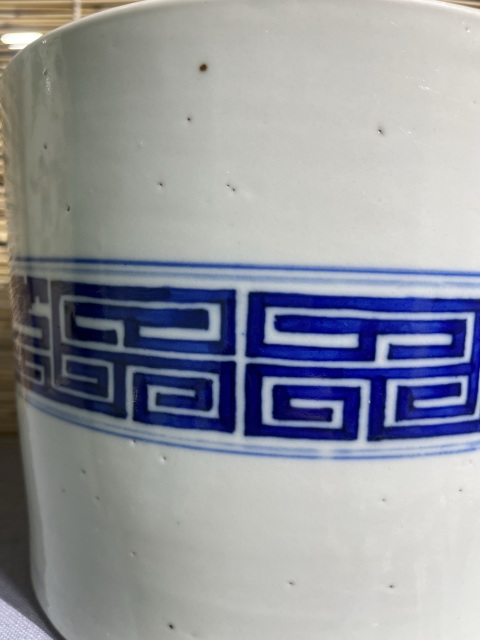 古玩陶瓷清代中早期青花器拍賣,當(dāng)前價(jià)格9500元