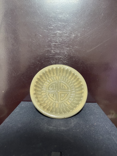 古玩陶瓷清吉語紋糕點印模拍賣，當前價格800元
