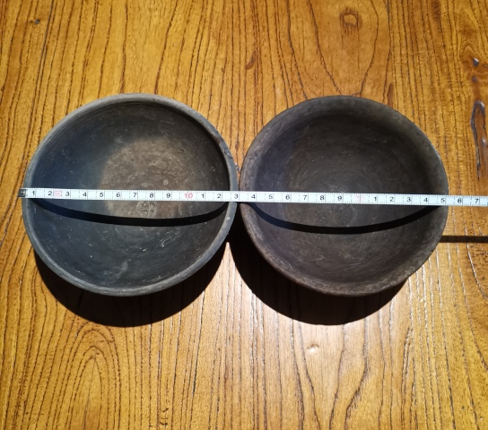 古玩陶瓷元黑陶茶盞(一對(duì))拍賣,當(dāng)前價(jià)格260元