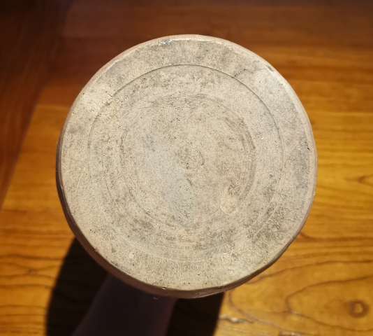 古玩陶瓷明代黑釉弦紋梅瓶（公元1368-1644）拍賣，當前價格688元