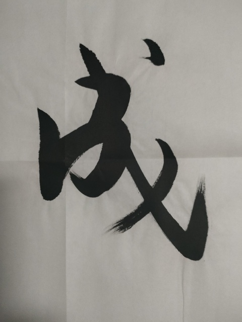 古玩字畫愛新覺羅啟航款行書橫幅拍賣，當前價格180元