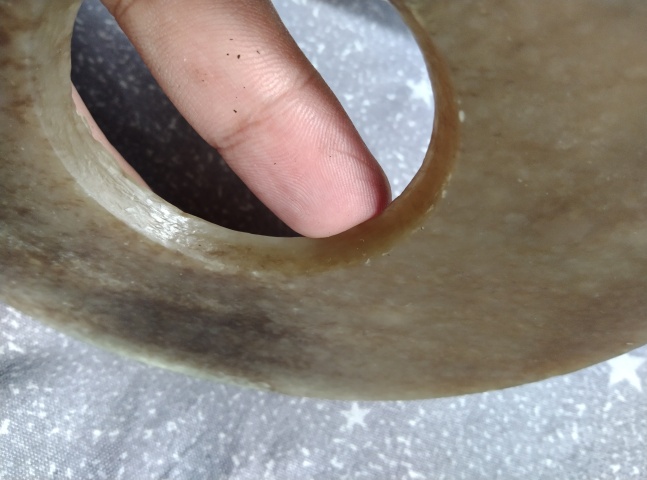 古玩玉器仿“齊家文化”玉璧拍賣,當(dāng)前價格1389元