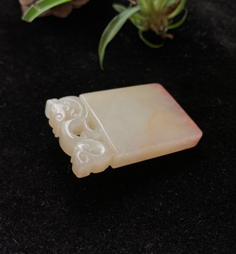 古玩玉器清代平安無事牌拍賣，當前價格38000元