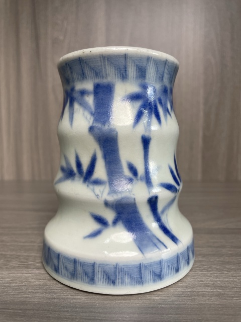 古玩陶瓷清乾隆 青花香筒(文房雅器)拍賣,當(dāng)前價(jià)格950元