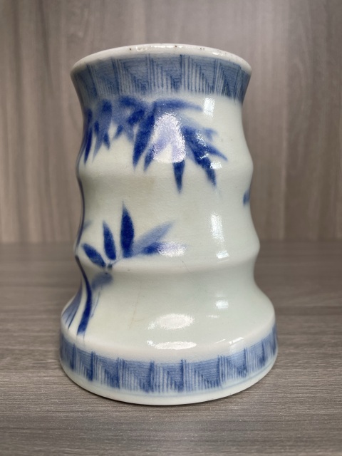 古玩陶瓷清乾隆 青花香筒(文房雅器)拍賣,當(dāng)前價(jià)格950元