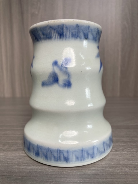古玩陶瓷清乾隆 青花香筒(文房雅器)拍賣,當(dāng)前價(jià)格950元