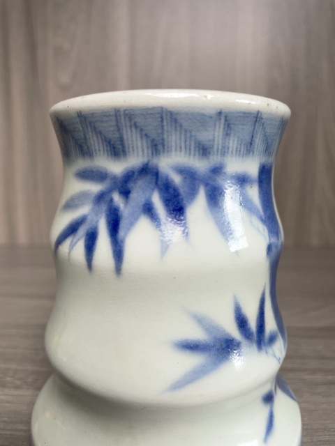 古玩陶瓷清乾隆 青花香筒(文房雅器)拍賣,當(dāng)前價(jià)格950元