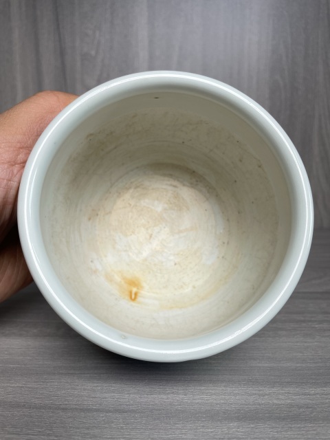 古玩陶瓷清中期 精品青花天鵝紋琴爐(文房器)拍賣,當前價格850元