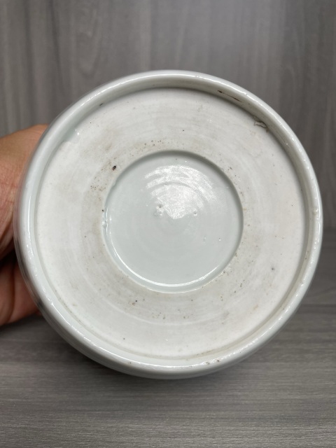 古玩陶瓷清中期 精品青花天鵝紋琴爐(文房器)拍賣,當前價格850元