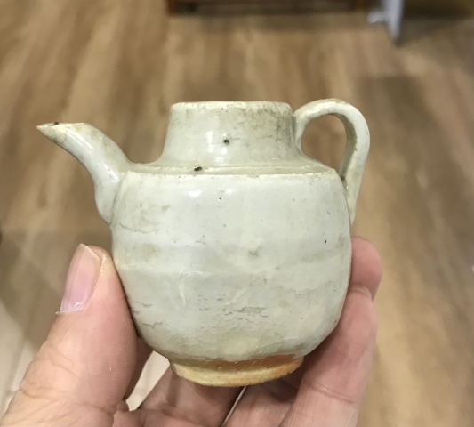 古玩陶瓷青白釉小執壺拍賣,當前價格800元