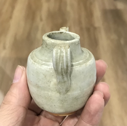 古玩陶瓷青白釉小執壺拍賣,當前價格800元