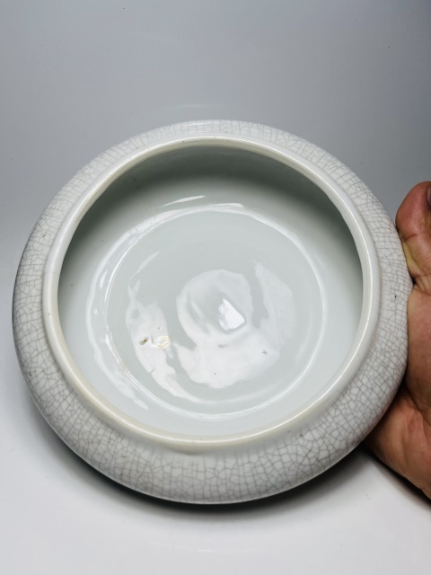古玩陶瓷哥釉水洗拍賣，當前價格1200元