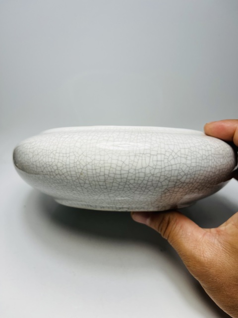 古玩陶瓷哥釉水洗拍賣，當前價格1200元