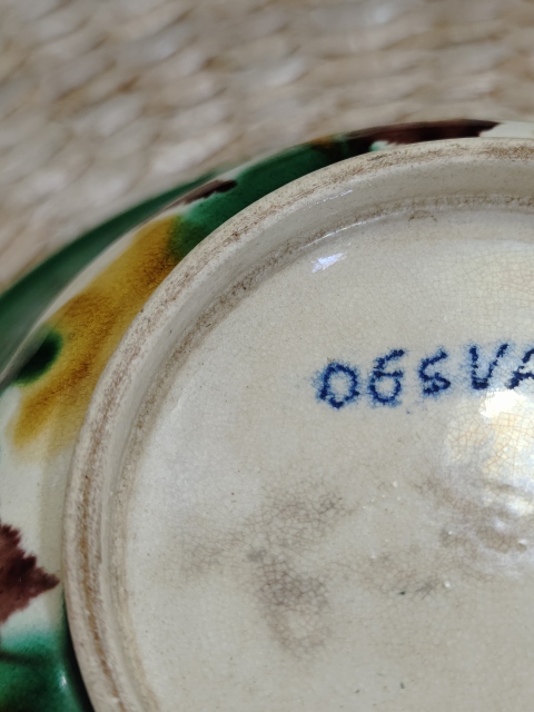 古玩陶瓷虎皮三彩碗拍賣,當(dāng)前價(jià)格8000元