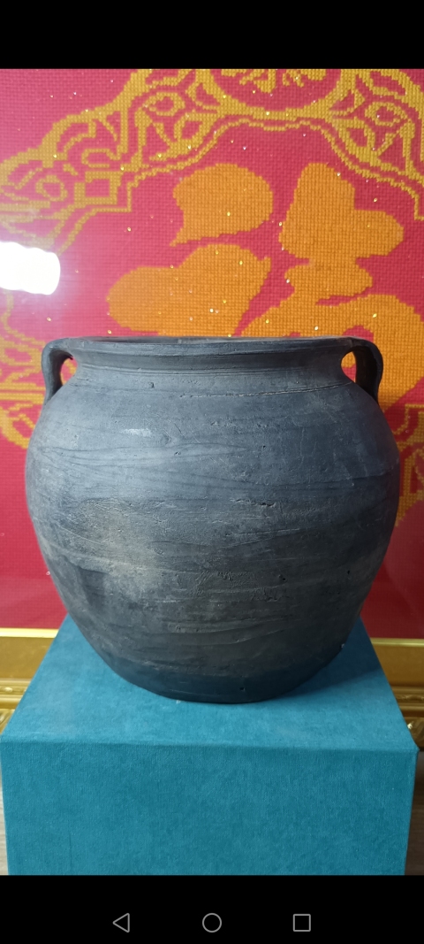古玩陶瓷明~灰陶雙系罐拍賣,當(dāng)前價(jià)格280元