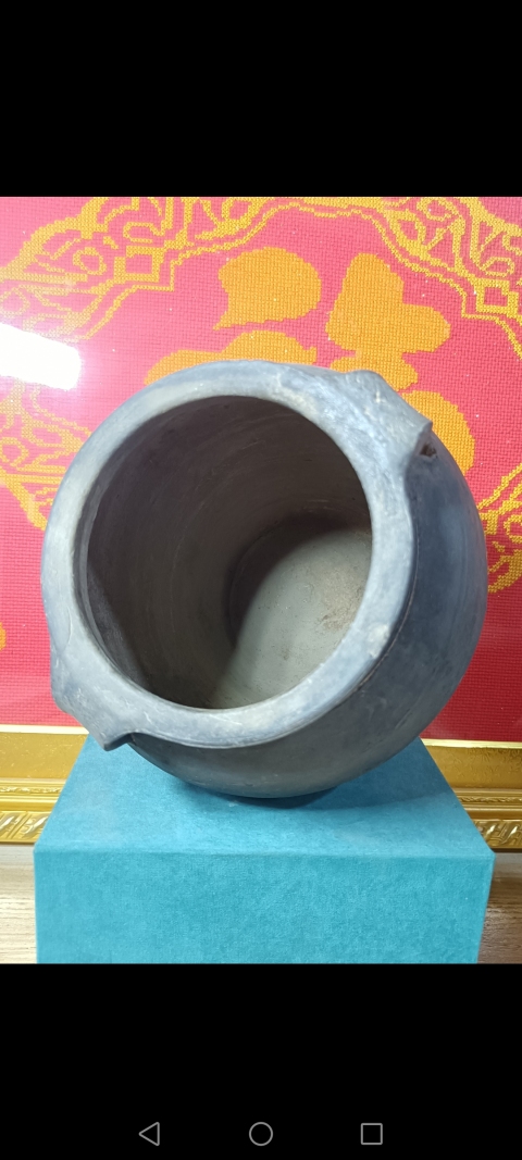 古玩陶瓷明~灰陶雙系罐拍賣,當(dāng)前價(jià)格280元