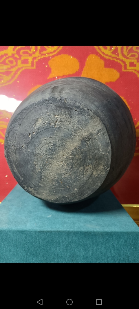 古玩陶瓷明~灰陶雙系罐拍賣,當(dāng)前價(jià)格280元