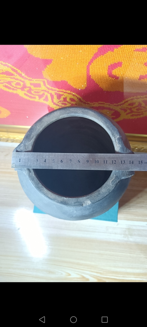 古玩陶瓷明~灰陶雙系罐拍賣,當(dāng)前價(jià)格280元