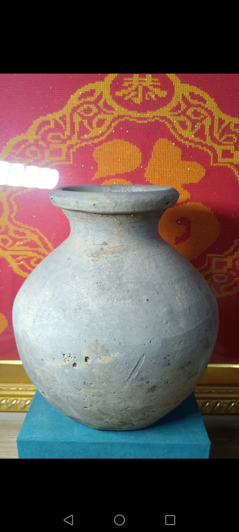 古玩陶瓷西漢～灰陶漢罐拍賣，當前價格388元