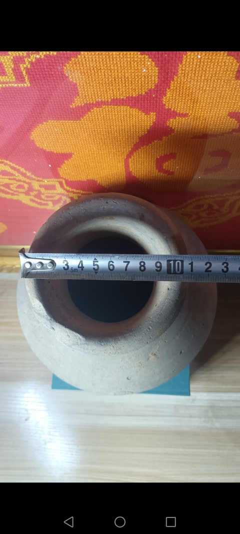 古玩陶瓷西漢～灰陶漢罐拍賣，當前價格388元