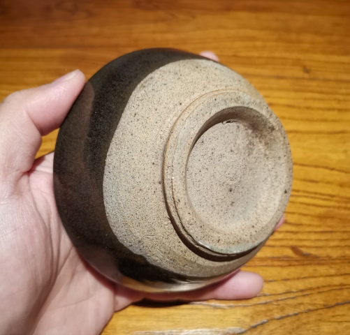 古玩陶瓷《平臺實物保真》元末明初茶葉末釉盞拍賣,當前價格888元