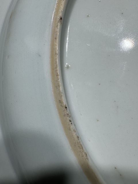 古玩陶瓷雍正粉彩提籃花卉紋折沿盤拍賣，當前價格3600元