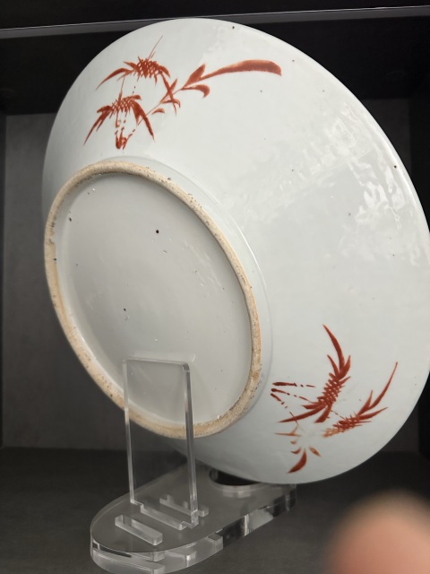 古玩陶瓷粉彩瓜瓞綿綿圖大盤拍賣,當前價格6900元