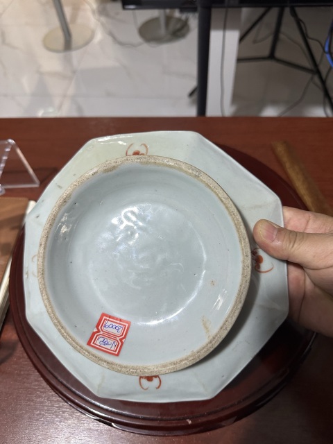 古玩陶瓷粉彩人物故事紋供盤拍賣，當前價格2280元