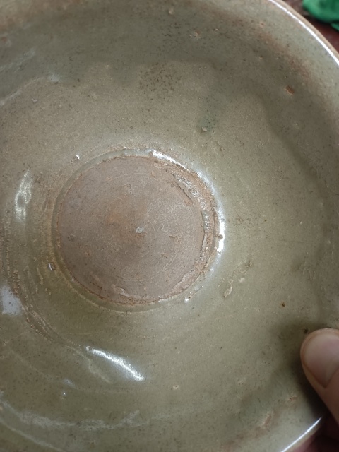 古玩陶瓷龍泉青瓷撇口碗拍賣,當前價格458元