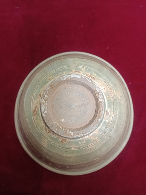 古玩陶瓷龍泉青瓷撇口碗拍賣,當前價格458元