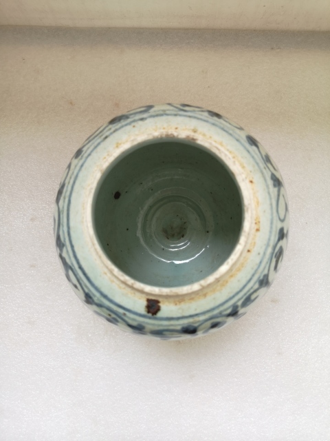 古玩陶瓷青花罐拍賣,當前價格680元