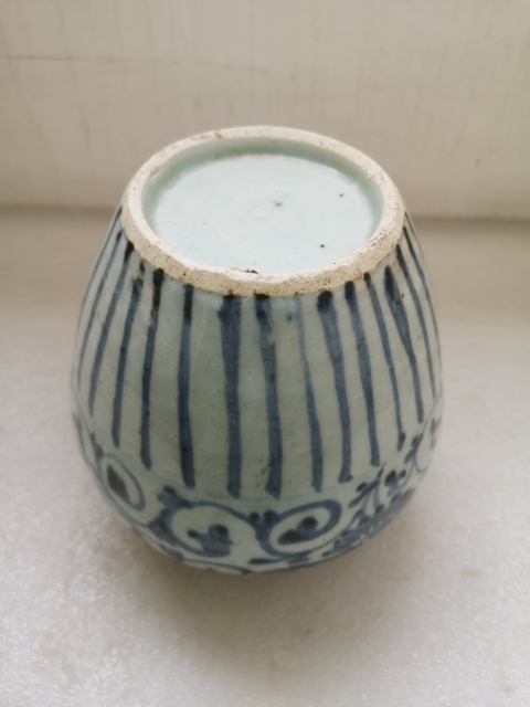 古玩陶瓷青花罐拍賣,當前價格680元
