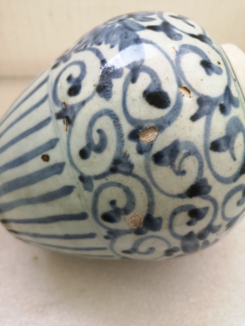 古玩陶瓷青花罐拍賣,當前價格680元
