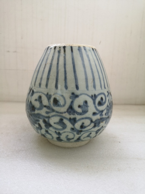 古玩陶瓷青花罐拍賣,當前價格680元