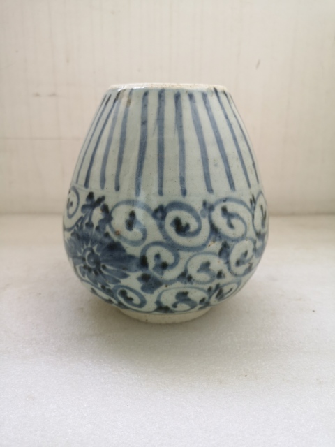 古玩陶瓷青花罐拍賣,當前價格680元