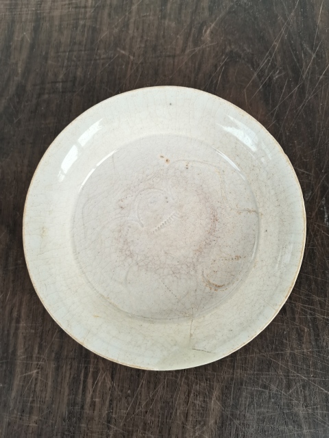 古玩陶瓷青白釉刻花折沿洗拍賣,當前價格0元