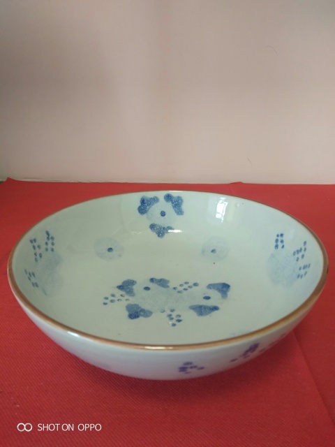 古玩陶瓷青花花卉紋碗拍賣，當前價格256元