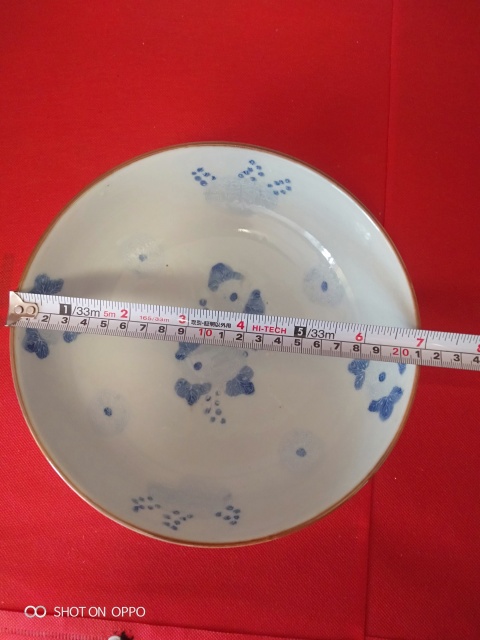 古玩陶瓷青花花卉紋碗拍賣，當前價格256元