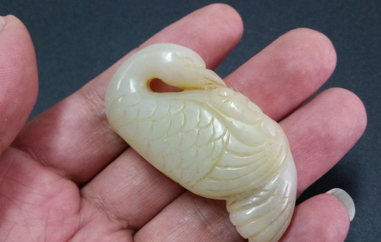 古玩玉器和田玉鳳鳥拍賣,當(dāng)前價(jià)格480元