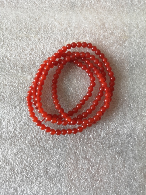 古玩玉器紅瑪瑙珠鏈拍賣,當前價格298元